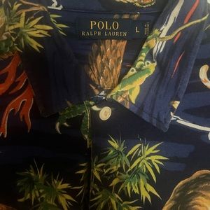 Polo , animal print Large